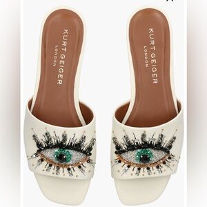 Kurt Geiger London Evil Eye Slide Sandal - size 7